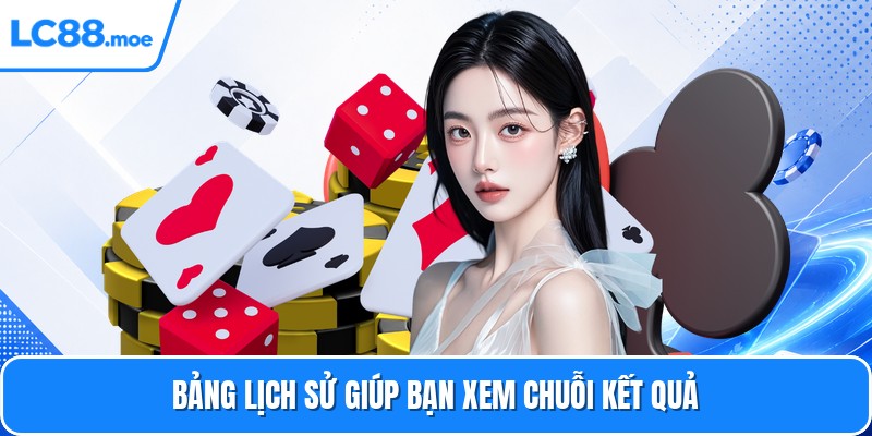 Bảng lịch sử giúp bạn xem chuỗi kết quả